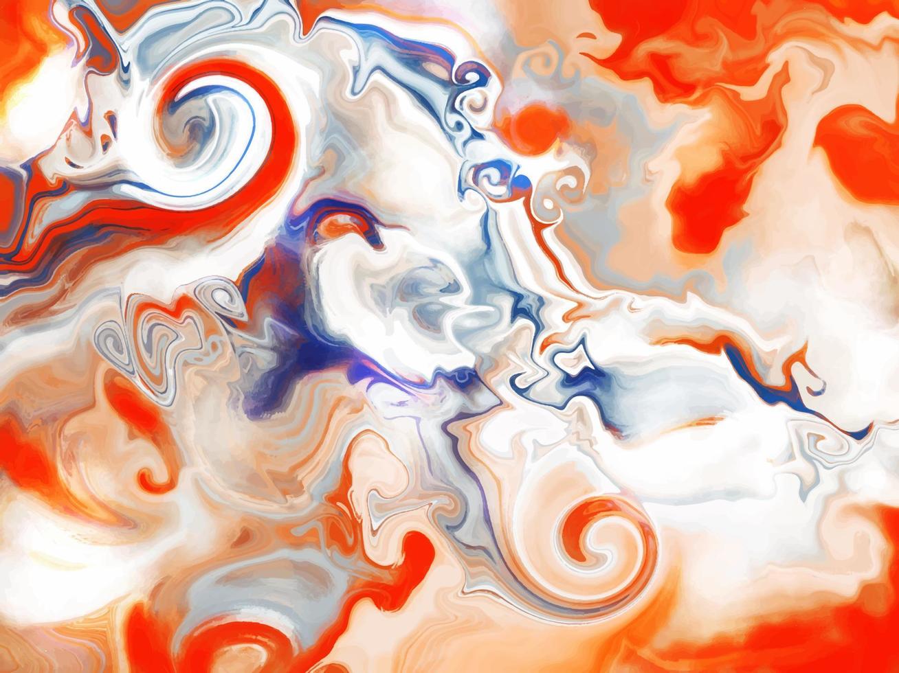 Abstract alcohol ink texture marble style background. vector