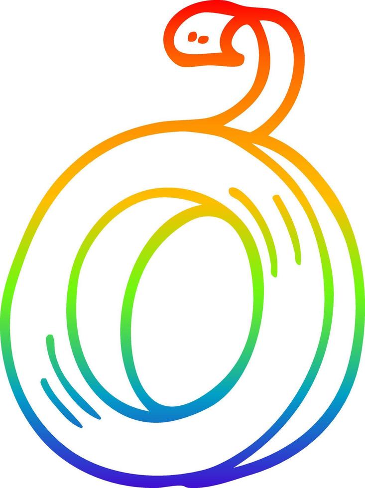 rainbow gradient line drawing cartoon sticking tape vector