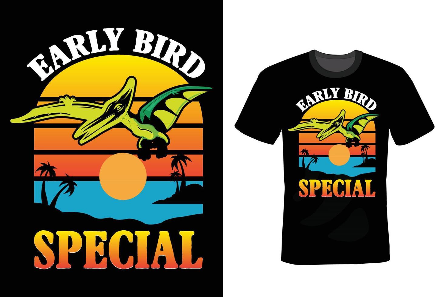 Dinosaur T shirt design, vintage, typography vector