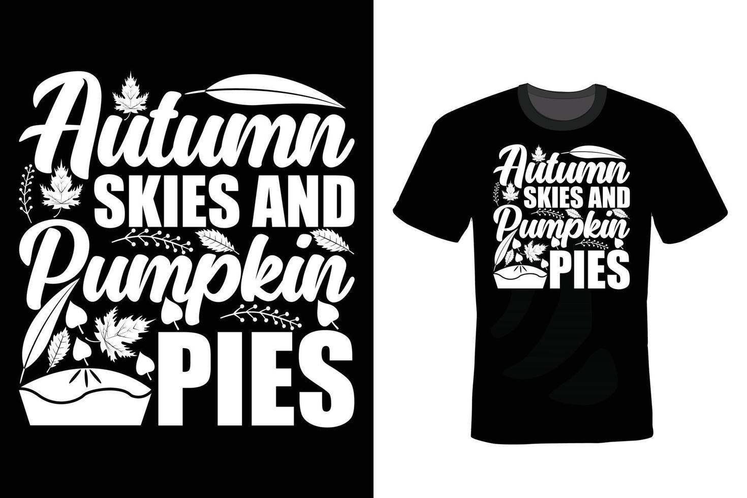 Autumn T shirt design, vintage, typography vector