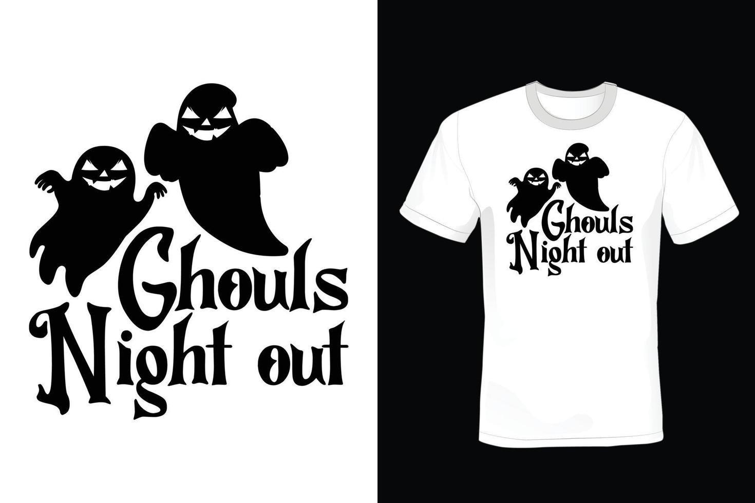 Halloween T shirt design, vintage, typography vector