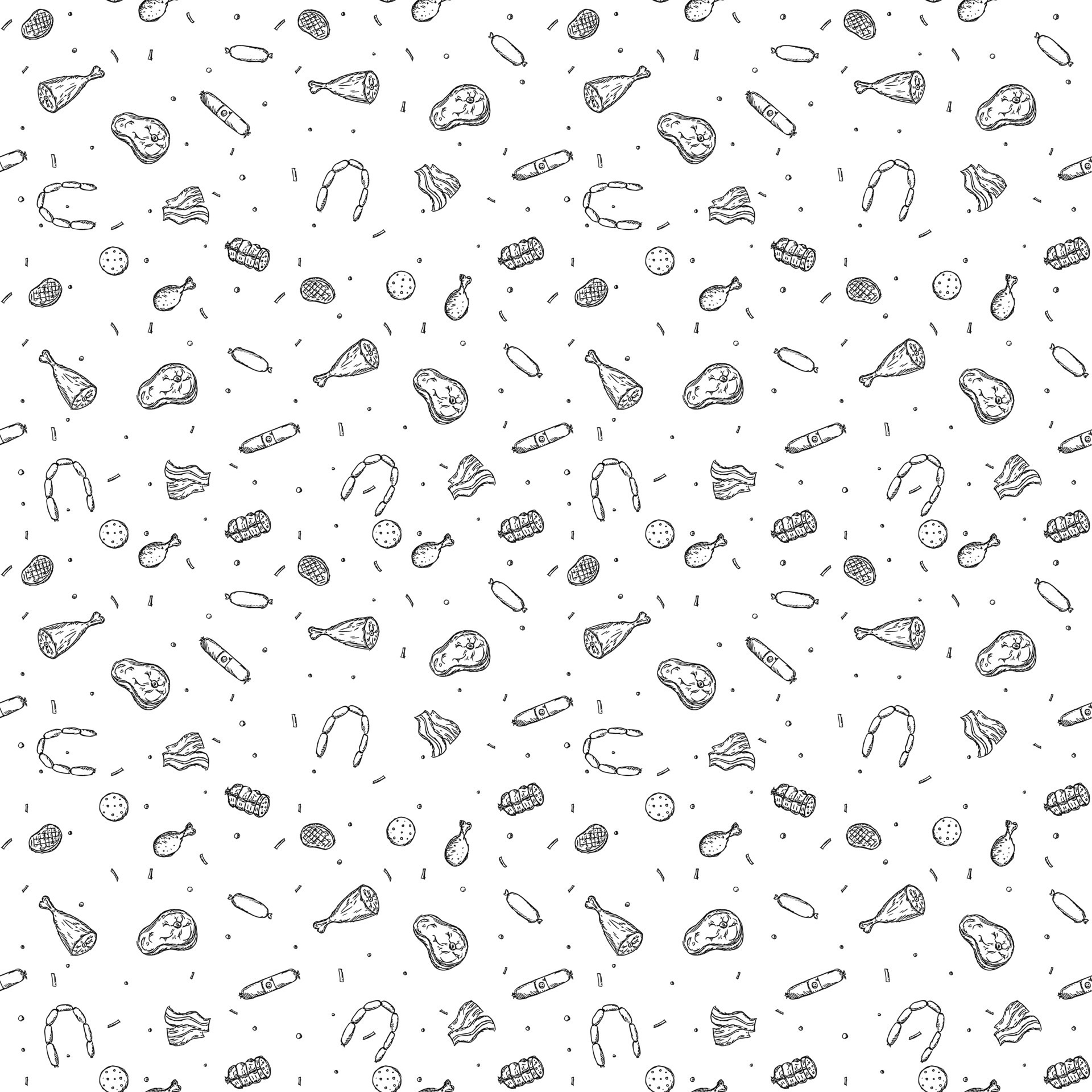 https://static.vecteezy.com/system/resources/previews/008/877/941/original/seamless-meat-pattern-black-and-white-meat-background-doodle-illustration-with-meat-products-icons-free-vector.jpg