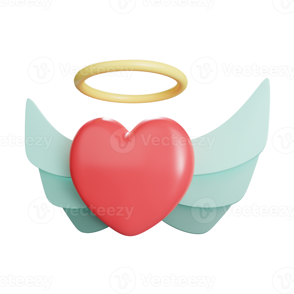 True Love 3d Icon Illustration png