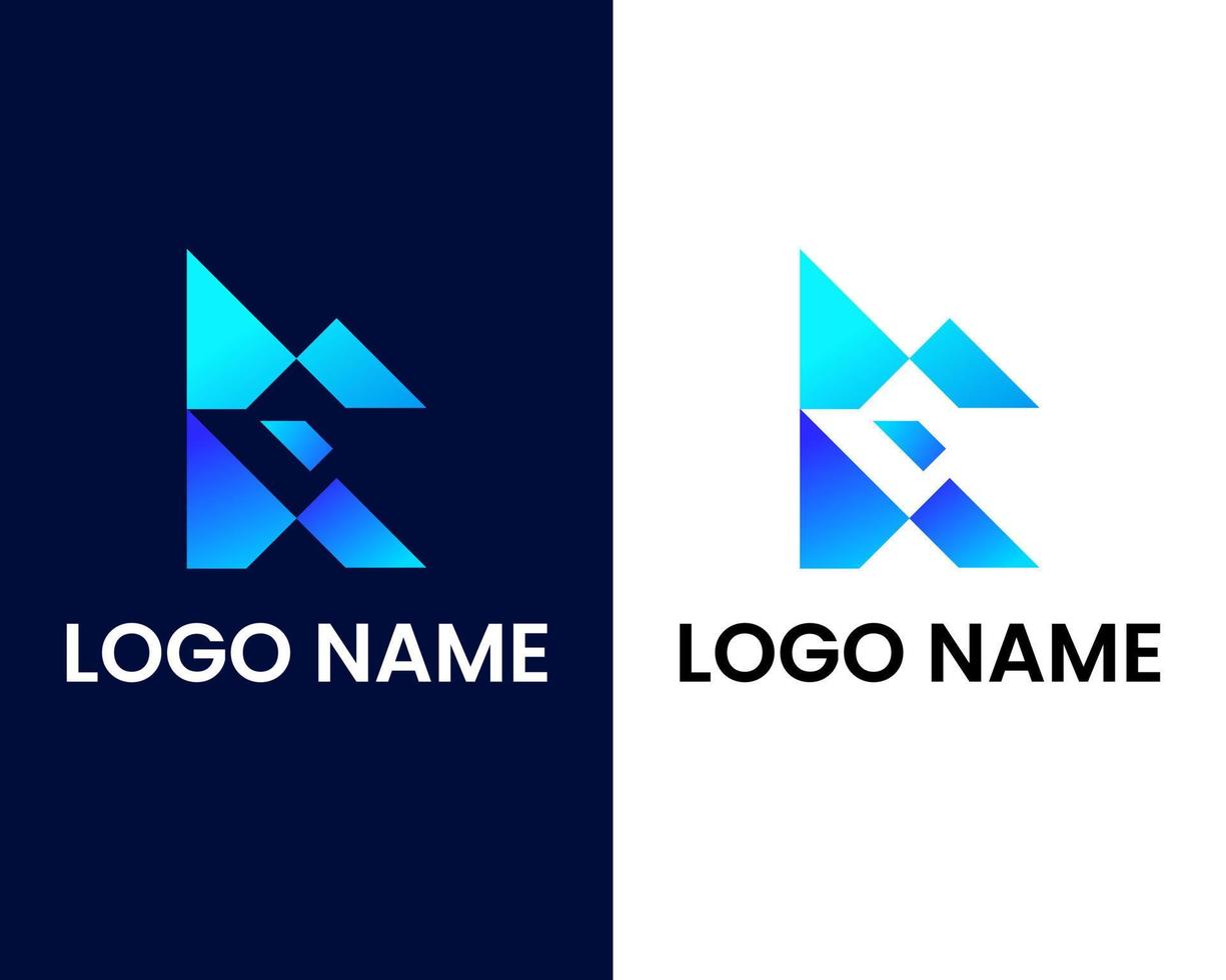 plantilla de diseño de logotipo moderno letra w vector