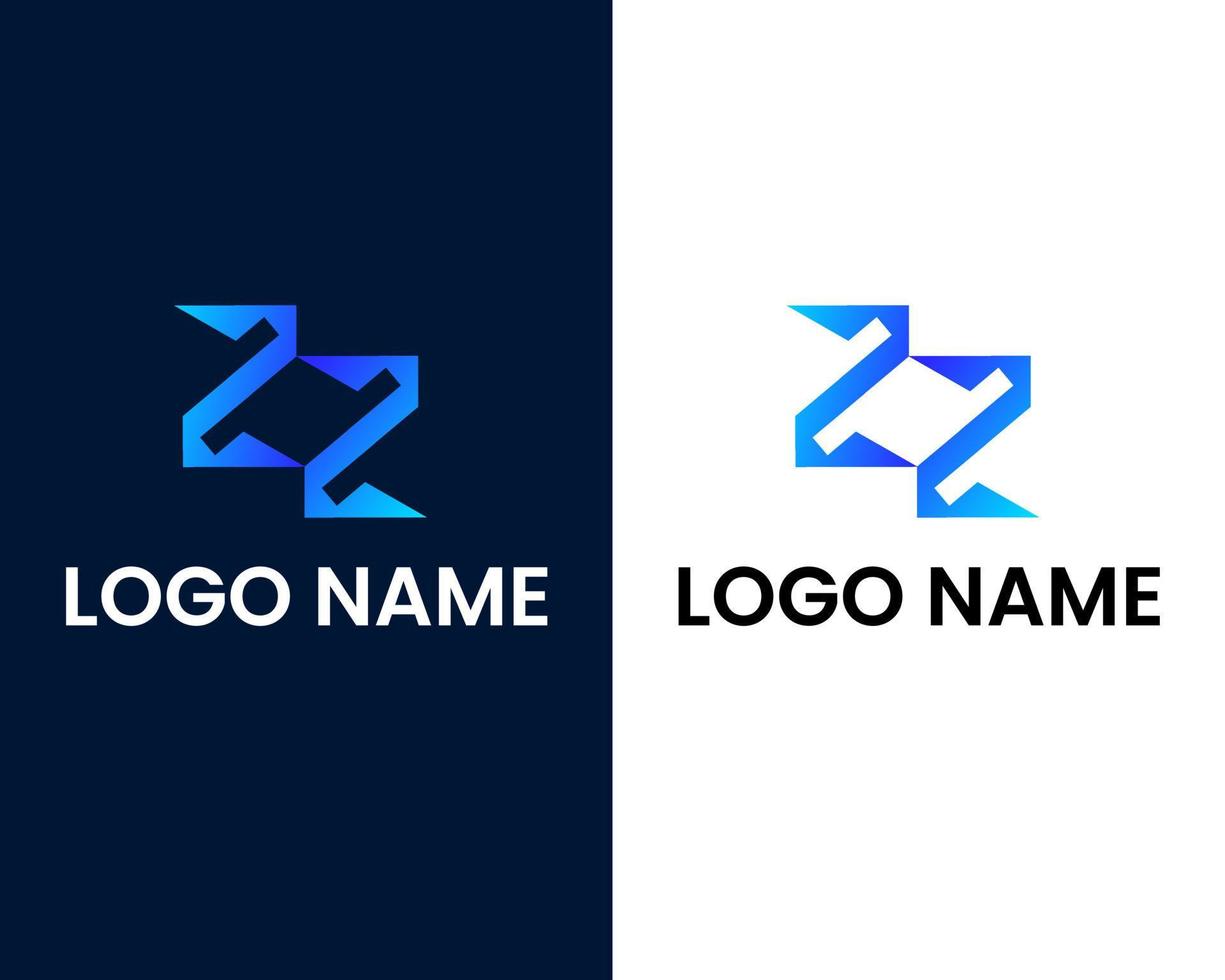 letter z modern logo design template vector