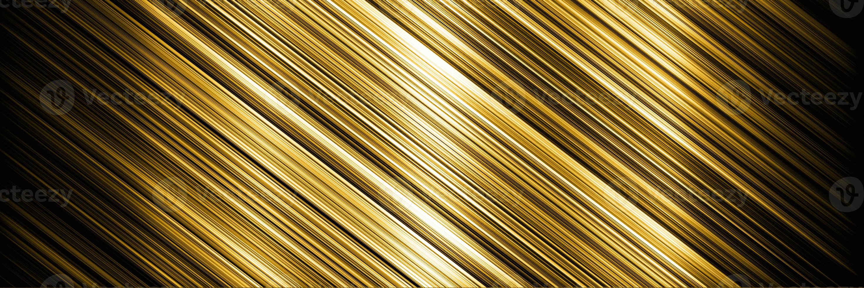 Gold metal background. Brushed metallic texture. 3d rendering photo