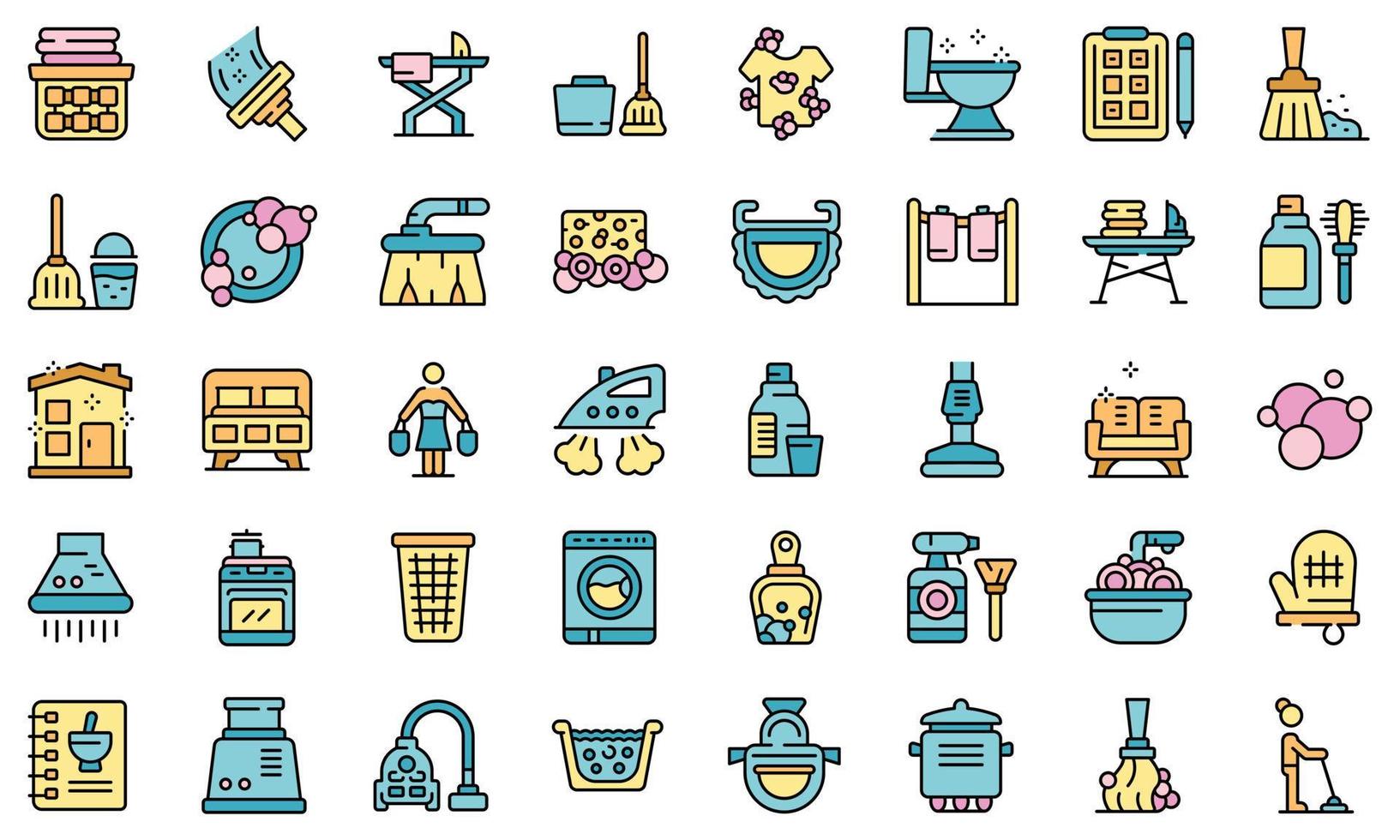 Housewife icon, outline style vector