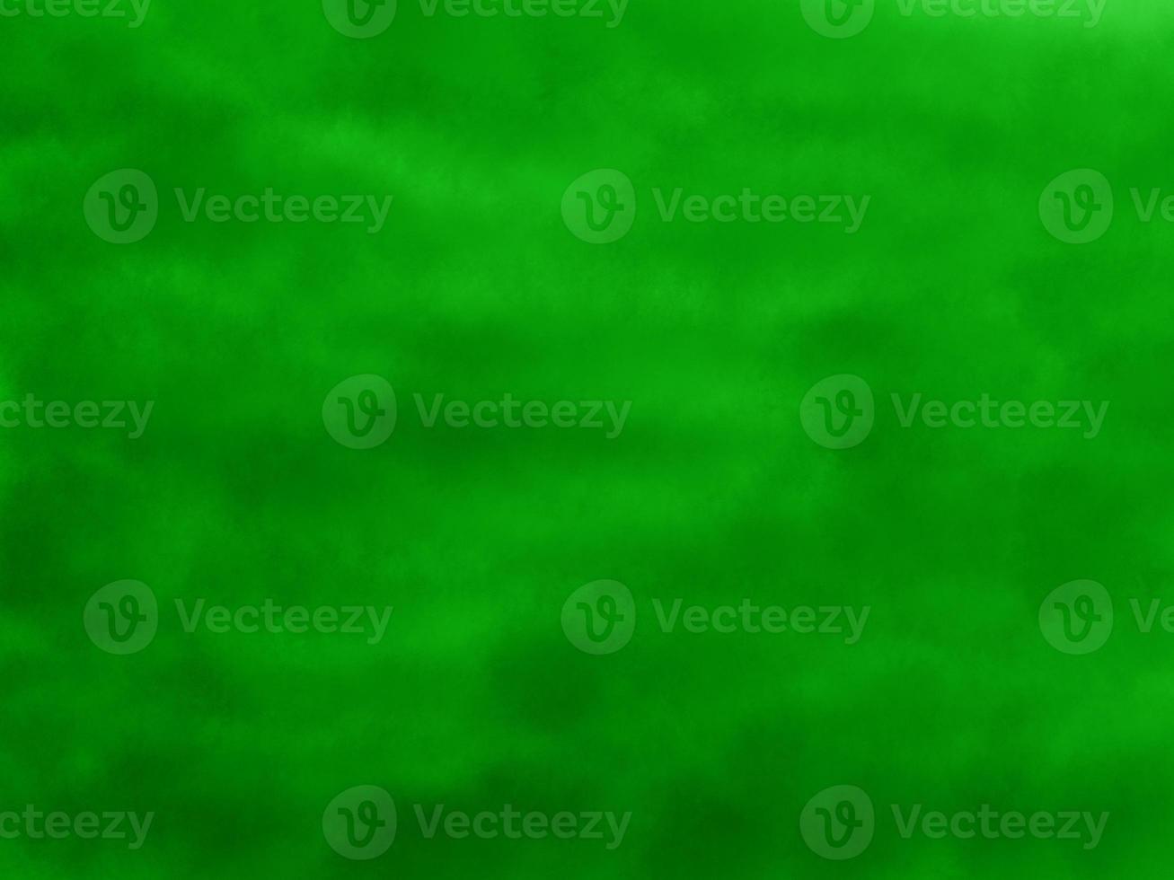 Blurred of background abstract green color watercolor on white paper splash by art hand drawn for text photo