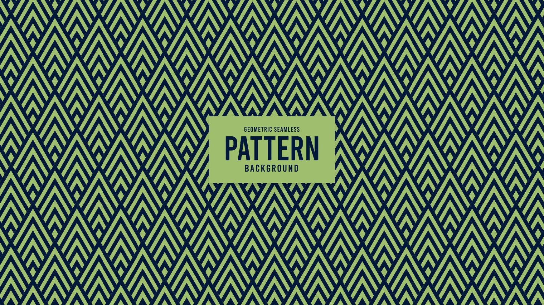 Green Spruce Geometric Shape Seamless Pattern Background vector