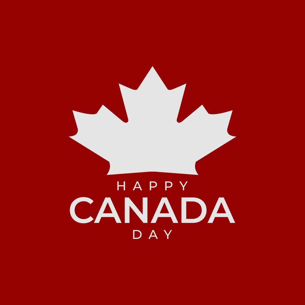 fondo de vector de día de canadá