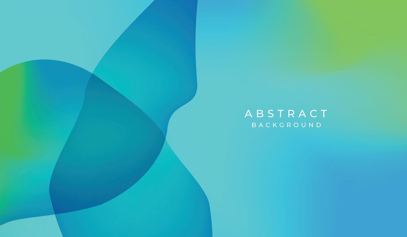 Abstract light blue green colorful vector background.
