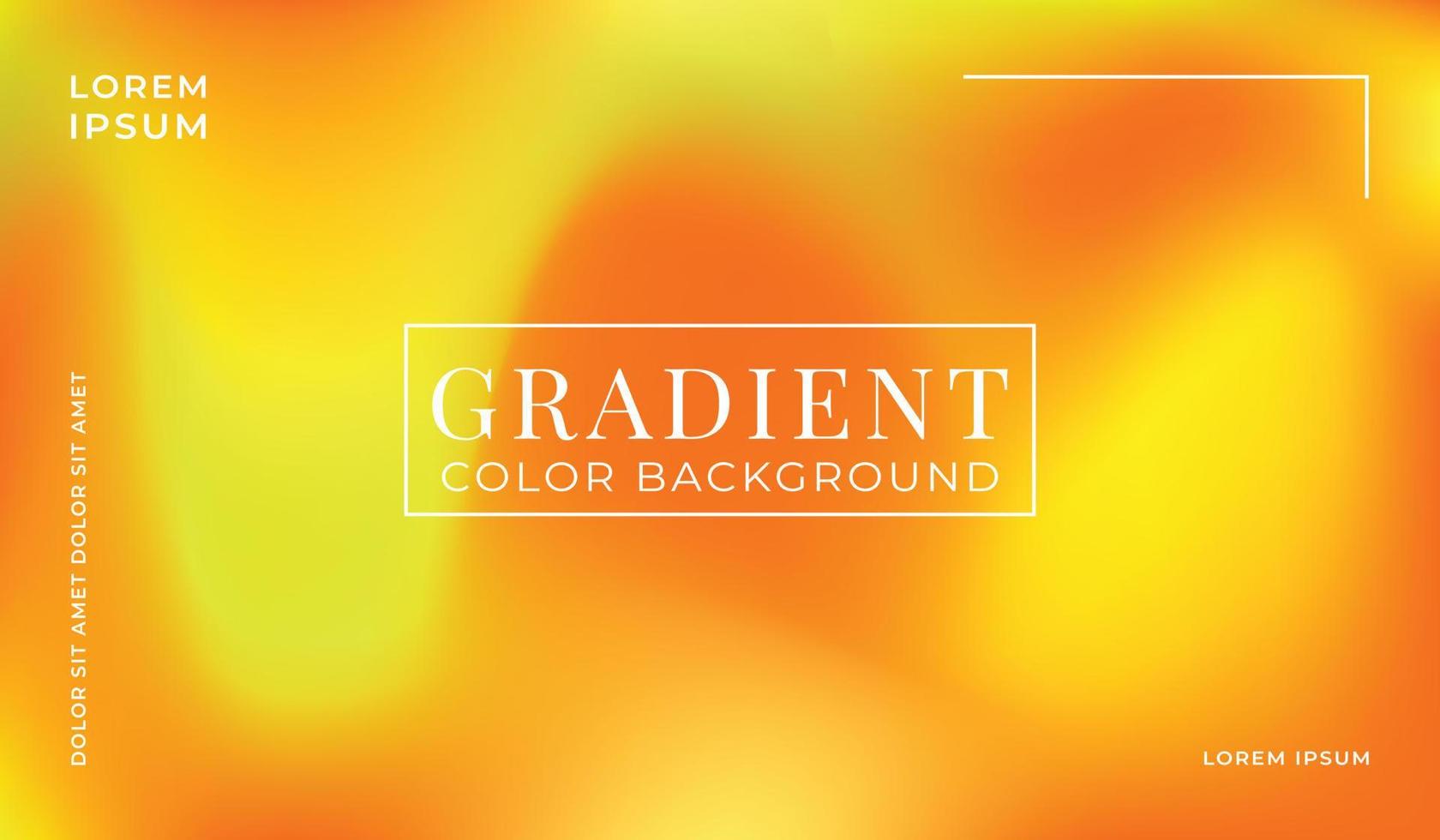 Colorful gradient background design with fluid graphic style. Vector illustration.