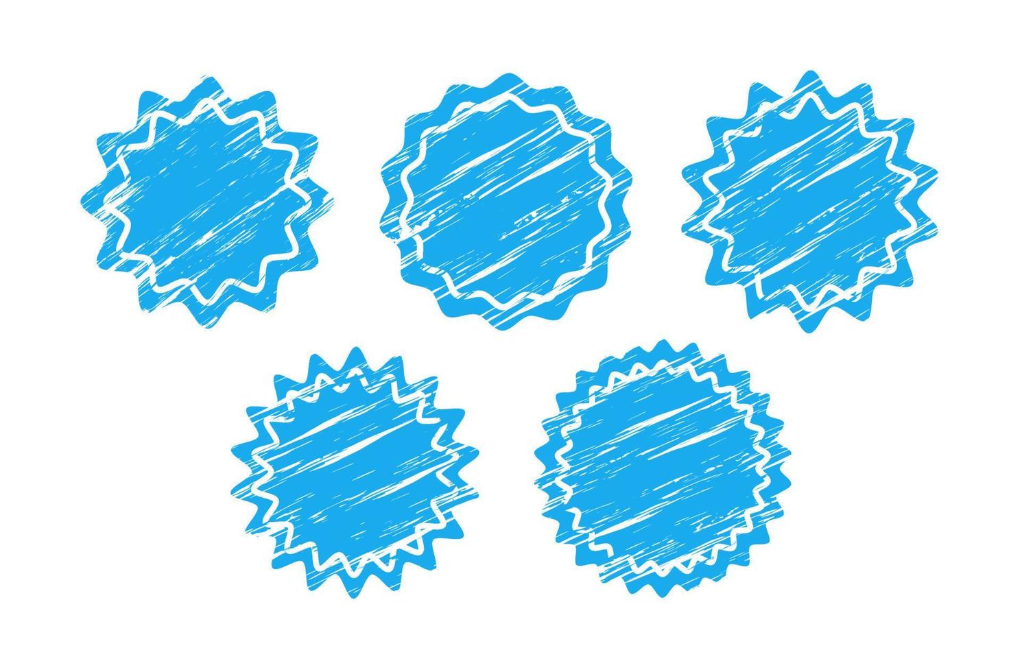 Vector grunge shapes.Grunge design elements.