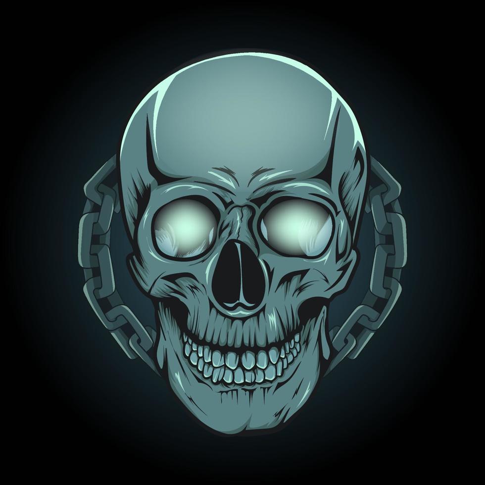 Skull vector illustration