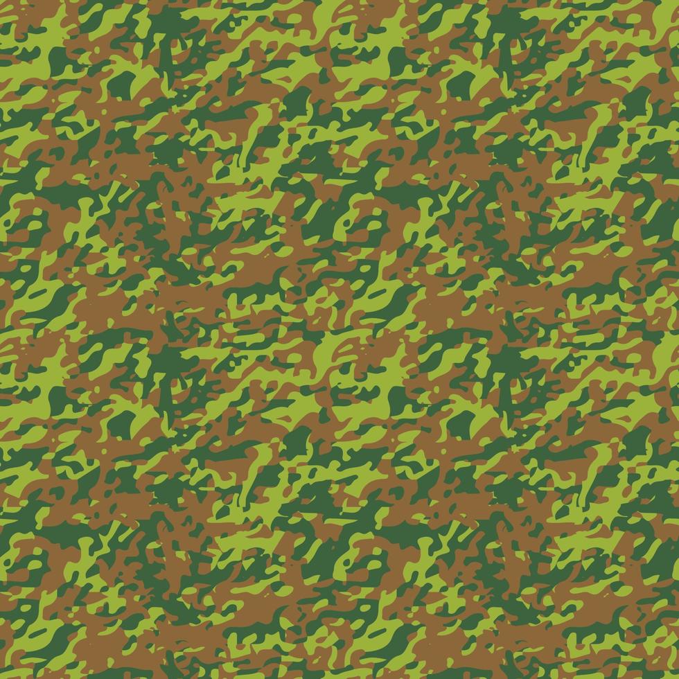 Camouflage military texture background soldier repeated seamless green print vector for decor and textile. Army masking design for hunting textile fabric printing and wallpaper, army green hunting.