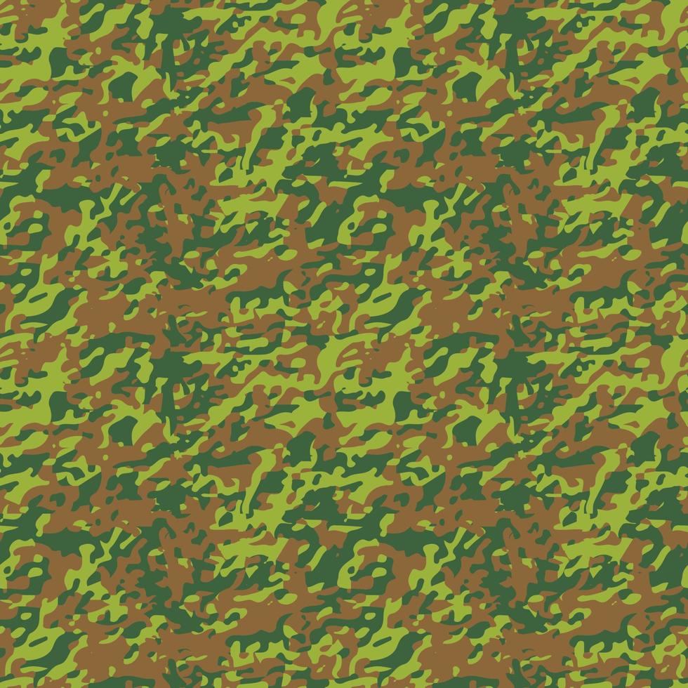 Camouflage military texture background soldier repeated seamless green print vector for decor and textile. Army masking design for hunting textile fabric printing and wallpaper, army green hunting.