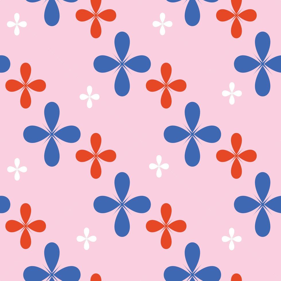 Floral seamless with colorful flowers. Cute summer background. Modern floral compositions. Fashion vector stock illustration for wallpaper, textile, wallpaper, phone case, fabric cloth and etc.