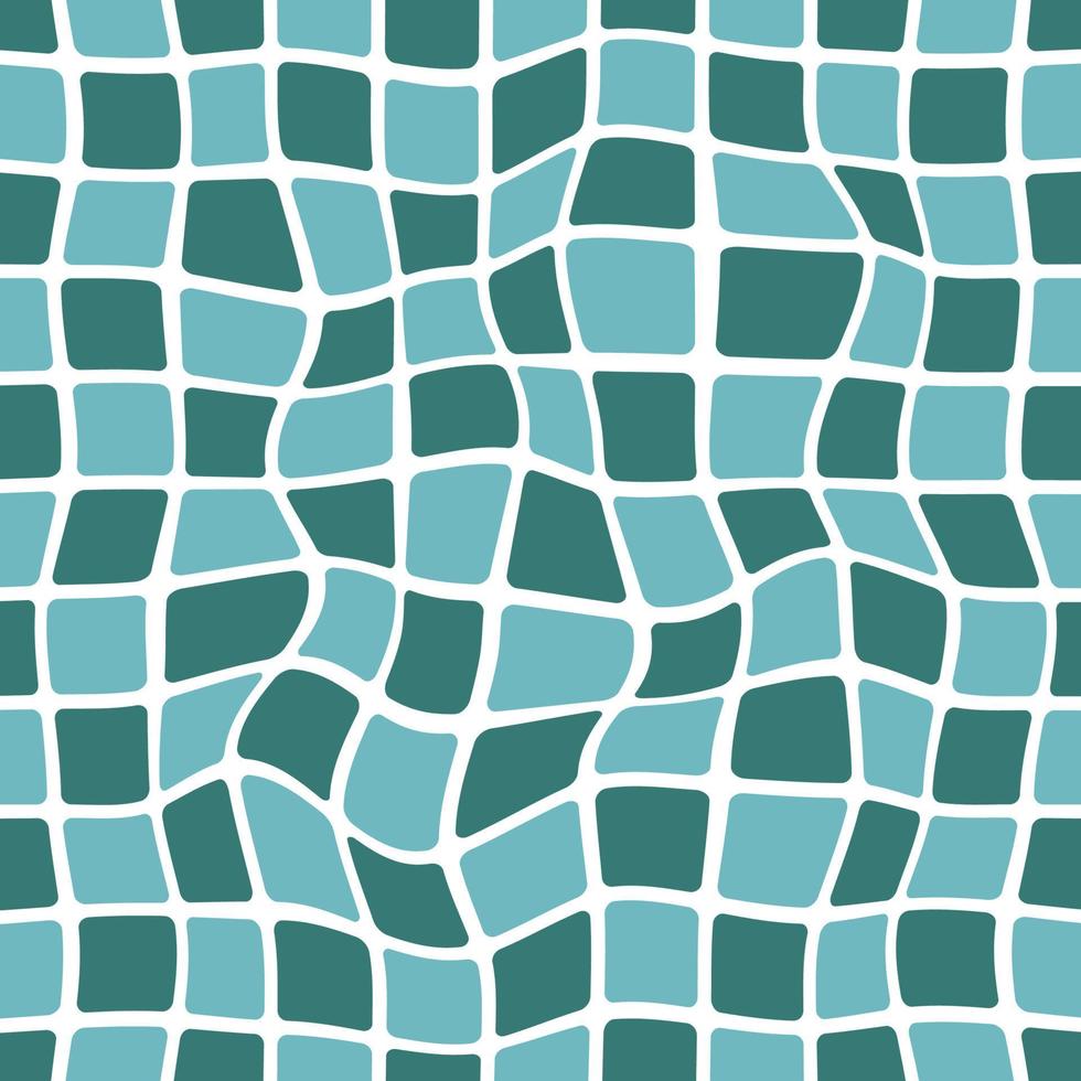 Mosaic seamless pattern vector