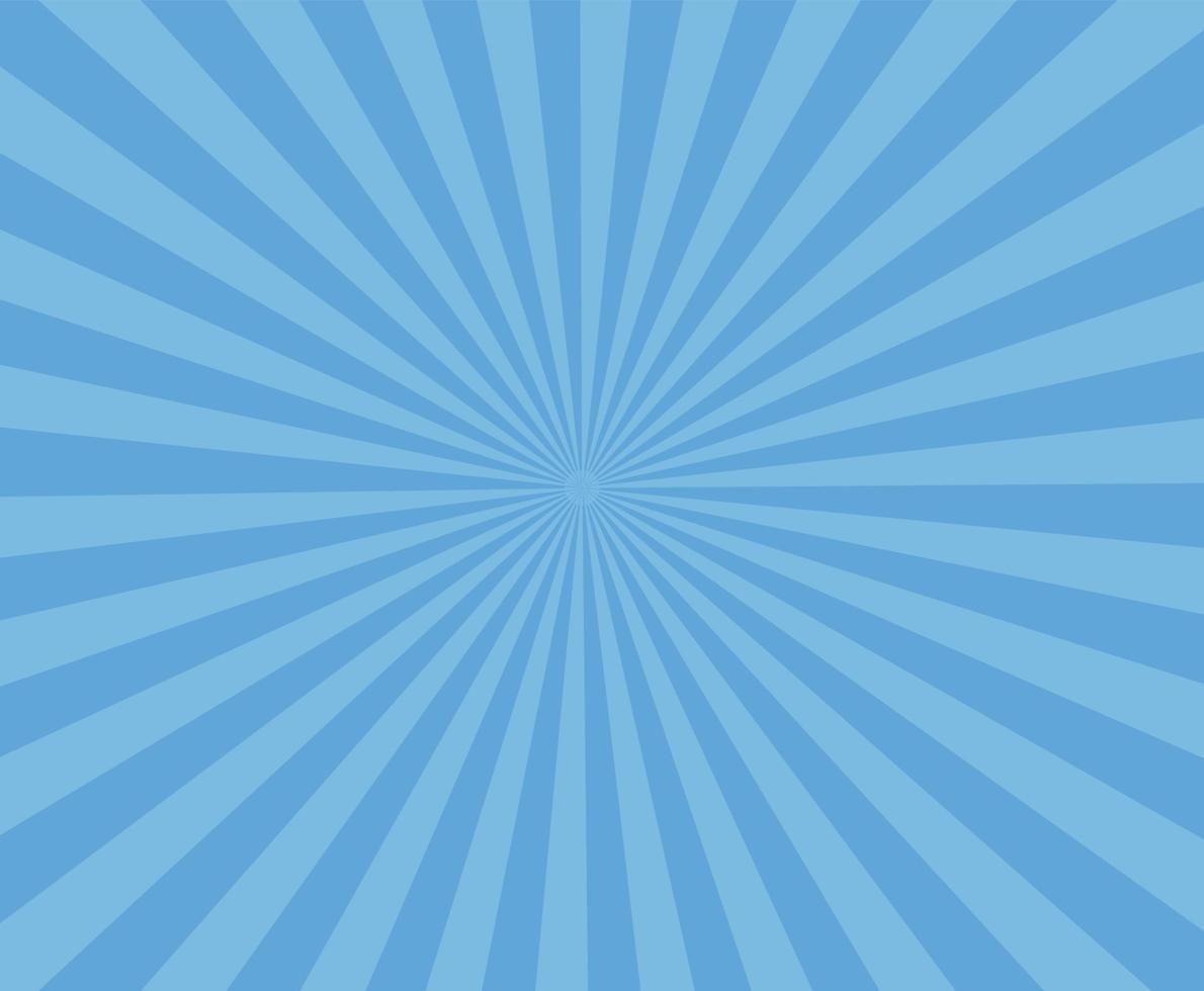 blue art striped background. modern stripe rays background. abstract blue background with sun rays. vector