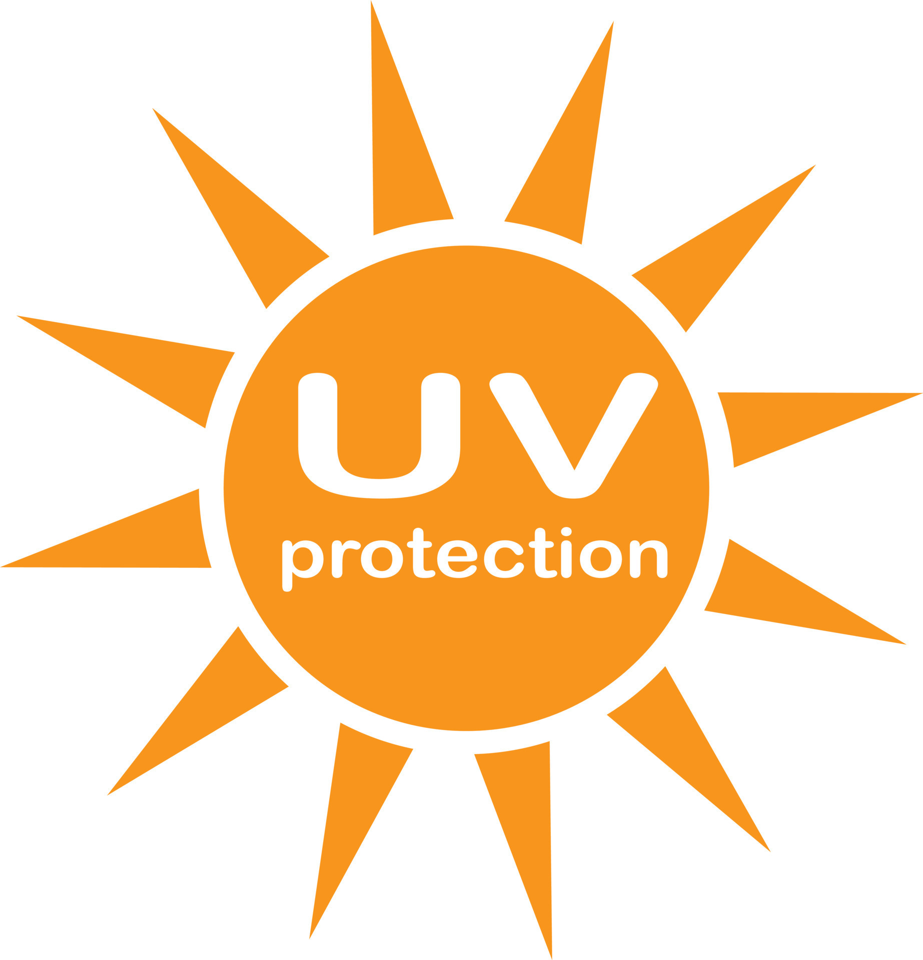 uv protection logo and icon. ultraviolet symbol. sun protection sign.  8884574 Vector Art at Vecteezy