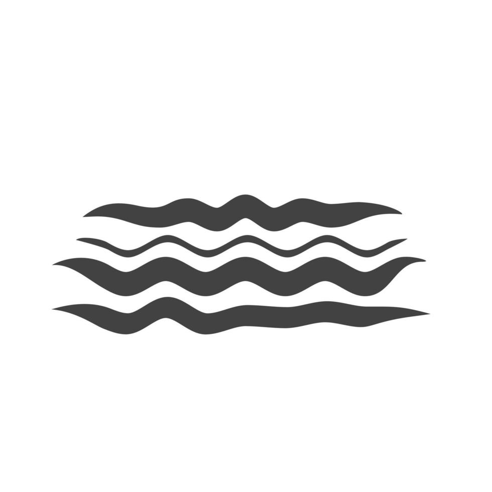 Waters Glyph Black Icon vector