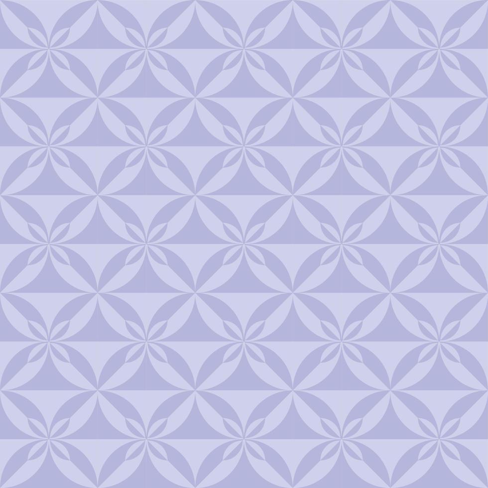 Azulejo tierno de color lila violeta pálido pastel. patrón sin costuras de geometría de estilo retro vintage. ilustración vectorial de motivo repetible vector