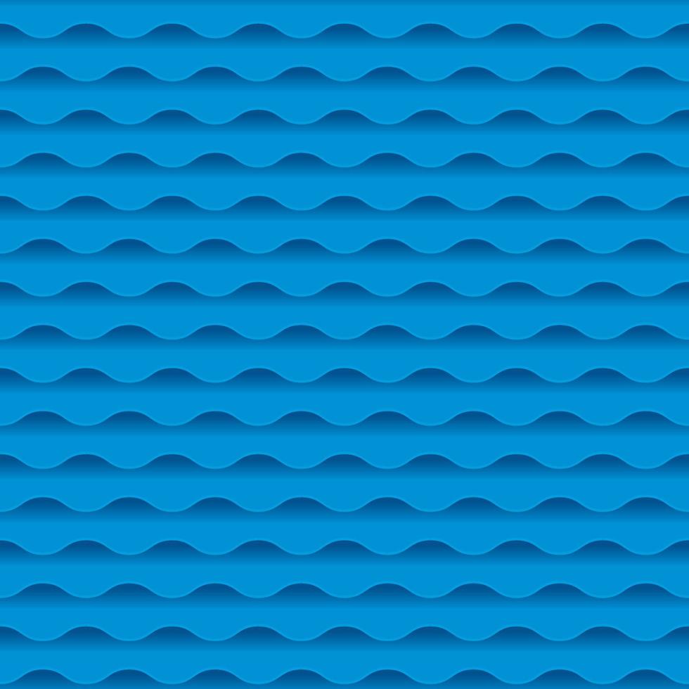 blue sea water abstract geometry seemless pattern. water wave background. vector illustration. element for design.