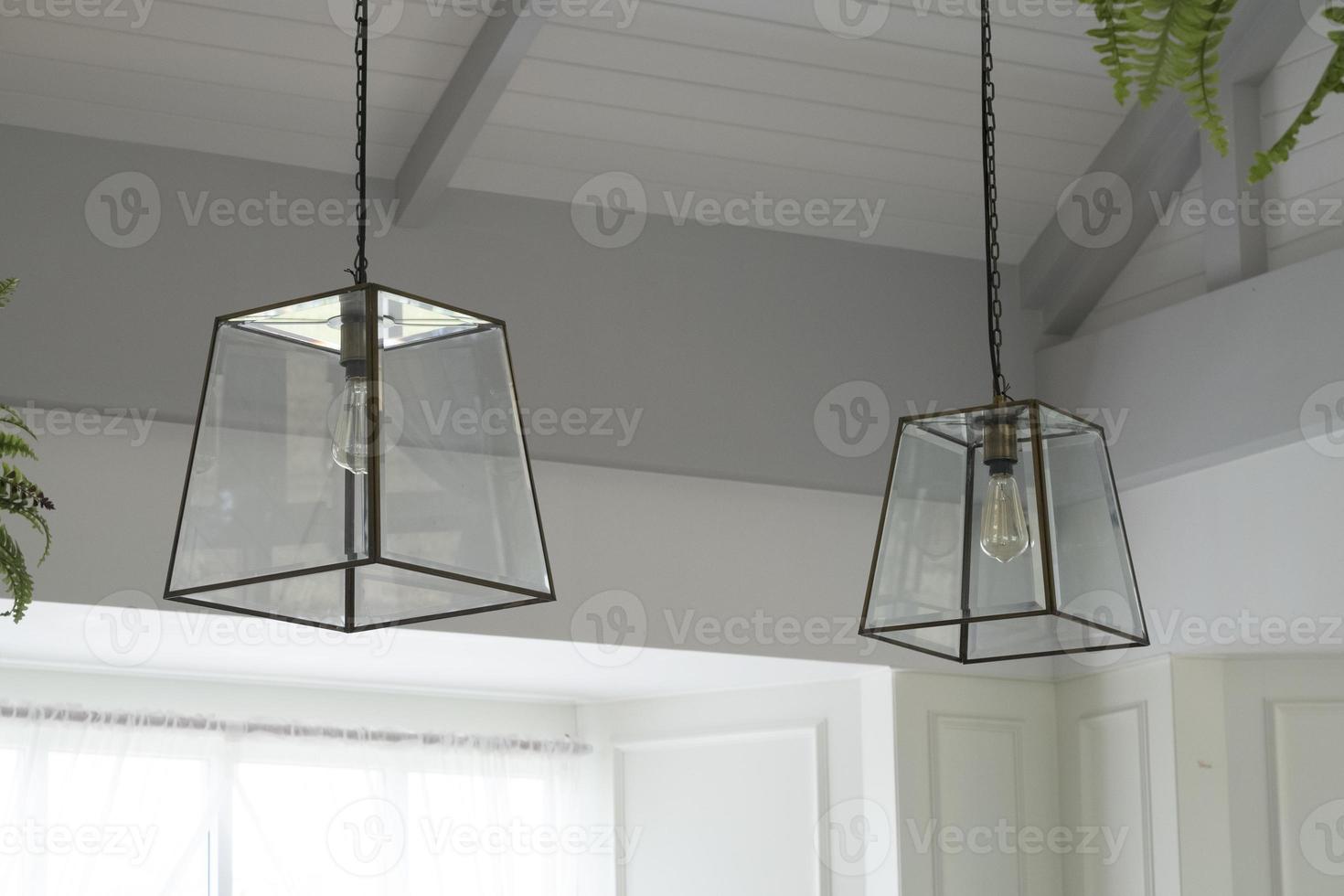 Chandelier, Modern style lamp photo