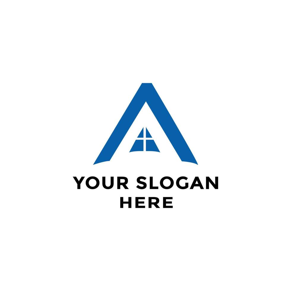 Real state  business logo design vector