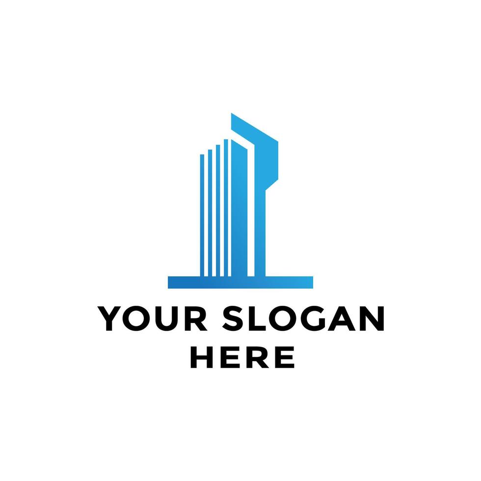 Real state  business logo design vector