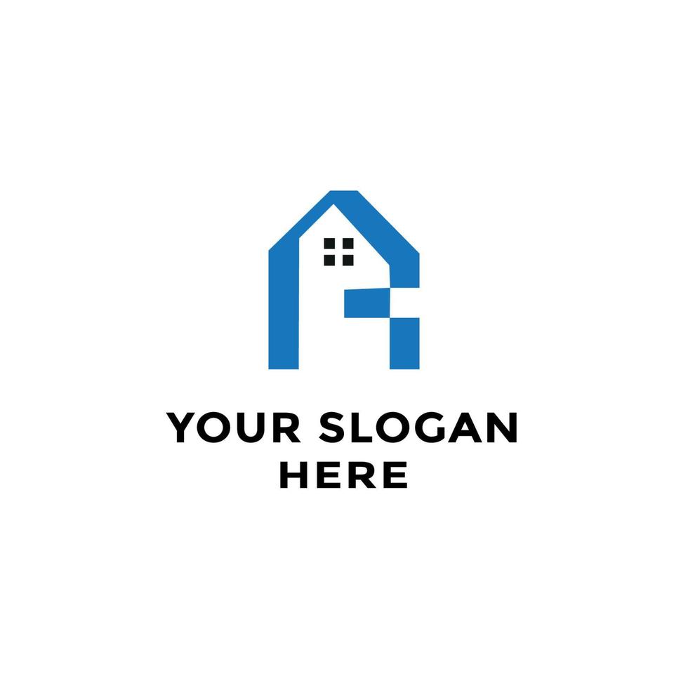 Real state  business logo design vector