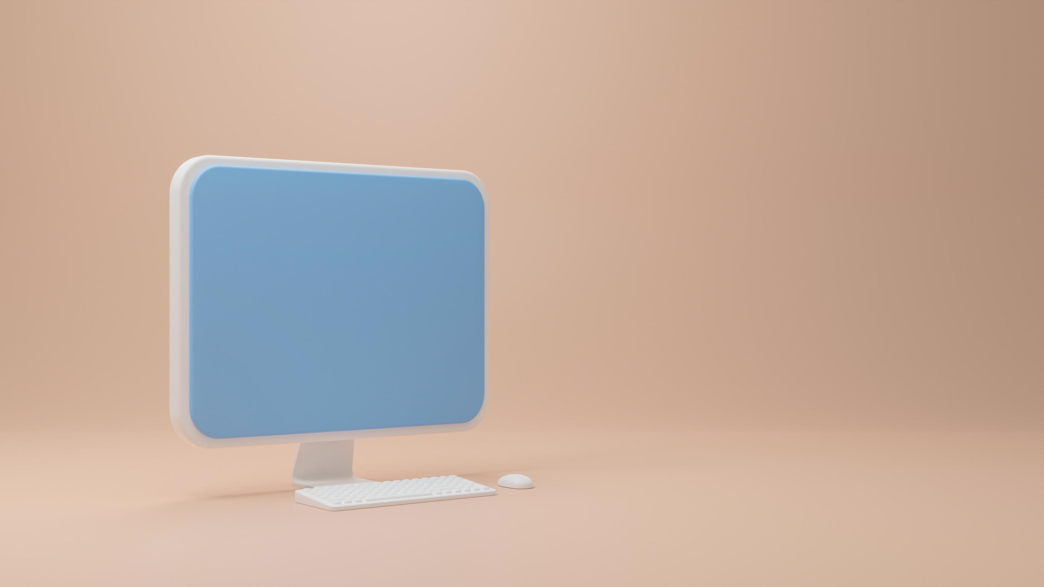 Blank computer illustration 8885358 Stock Photo at Vecteezy