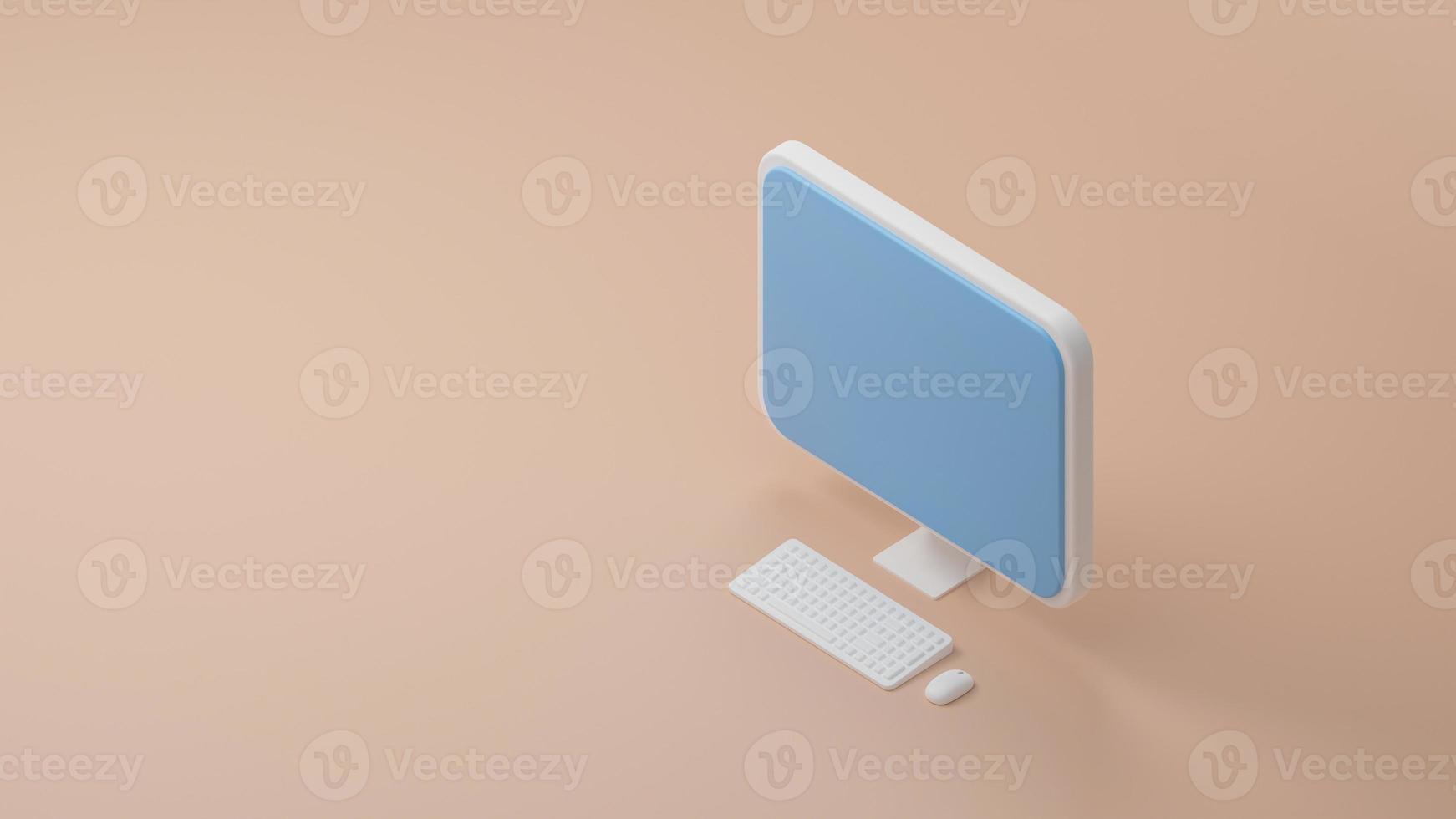 Blank computer illustration 8885360 Stock Photo at Vecteezy