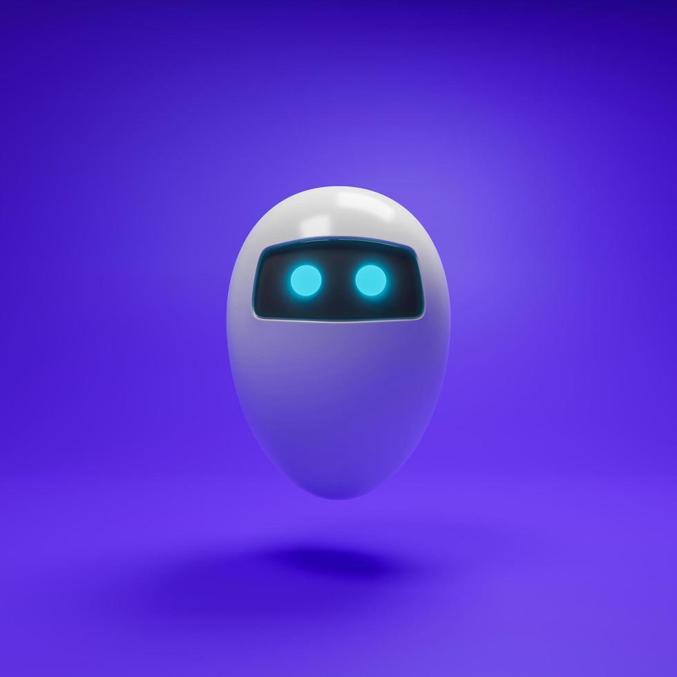 Floating minimal robot photo