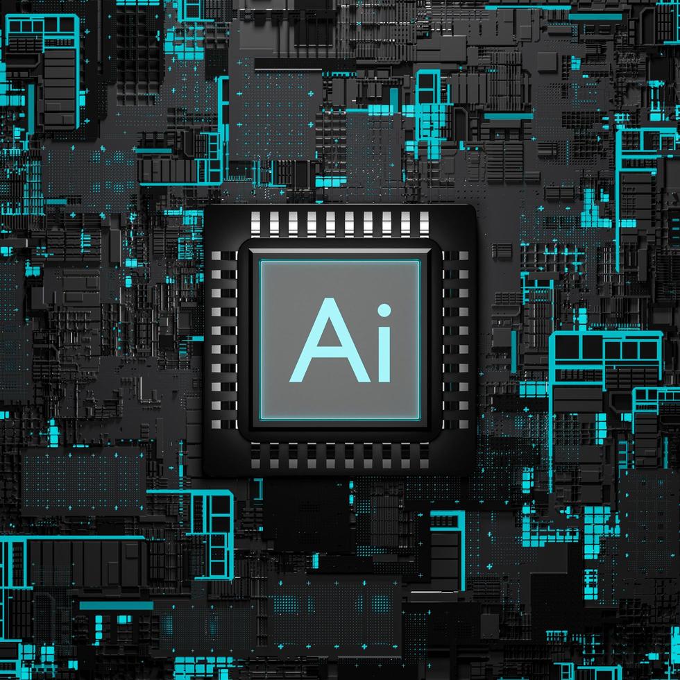 Artificial intelligence processor photo