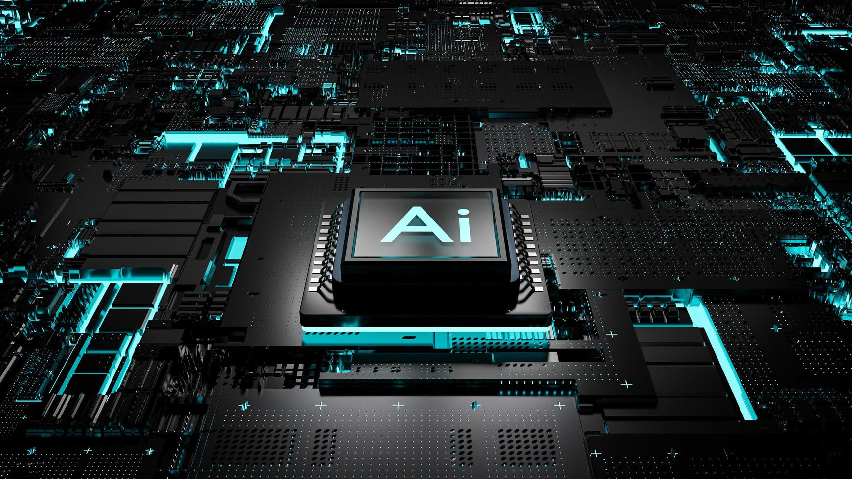 Artificial intelligence processor photo