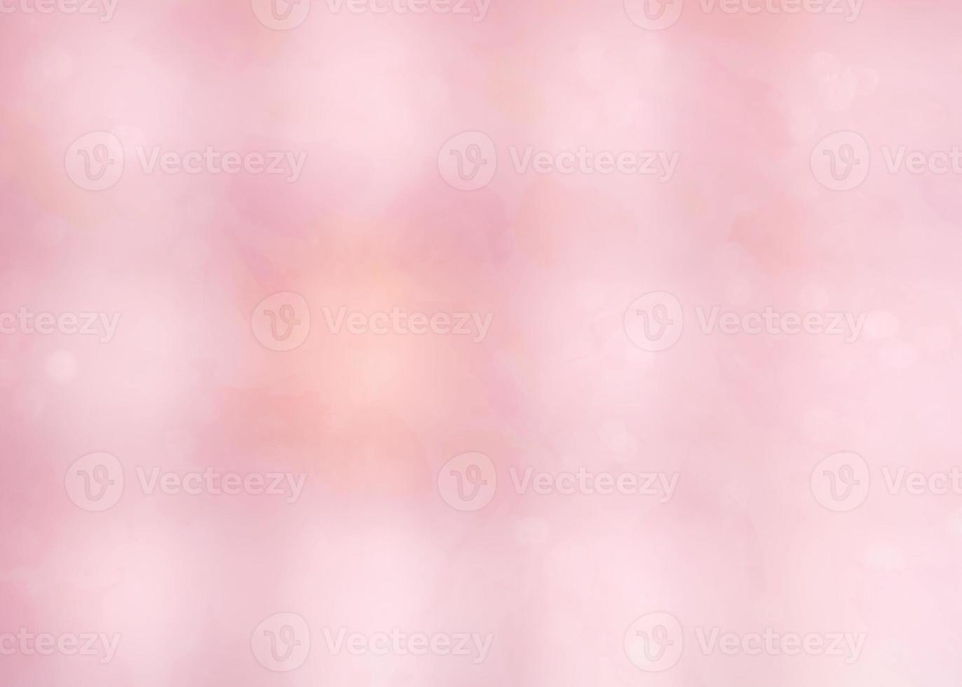 Abstract blurred beautiful soft pink bokeh and sparkle photo