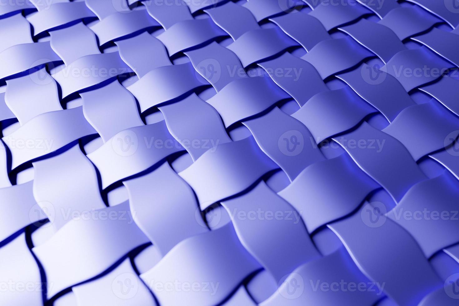 3d illustration of  purple  wall stripes . Set of squares on monocrome background, pattern. Geometry  background, pattern photo
