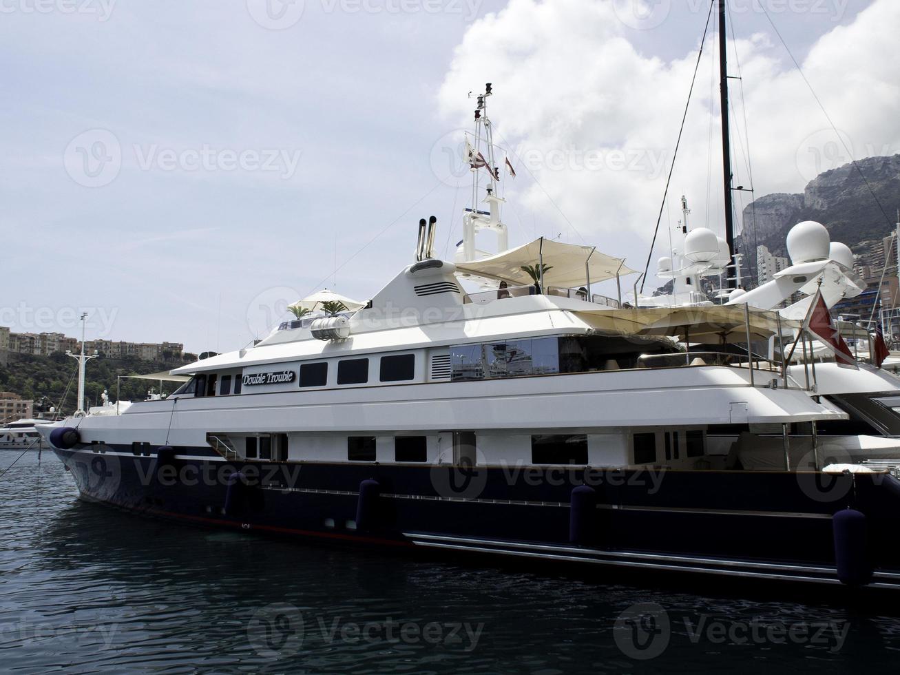 monaco at the mediterranean sea photo