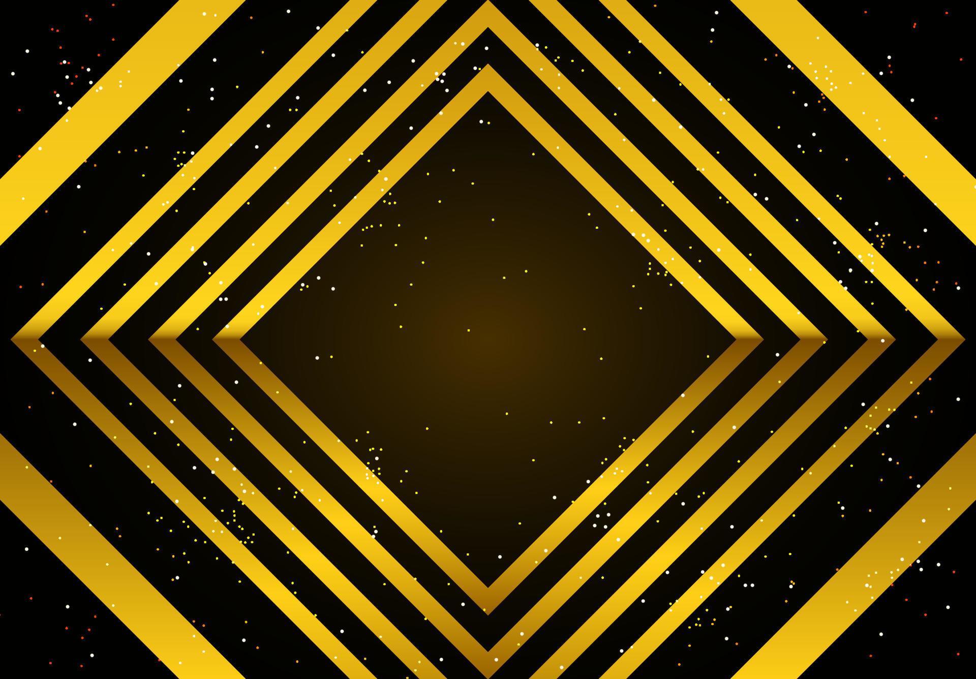 black and gold diagonal geometric background design 8886696 Vector Art