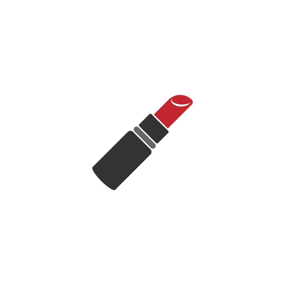 lápiz labial, ilustración de icono de color de labios vector