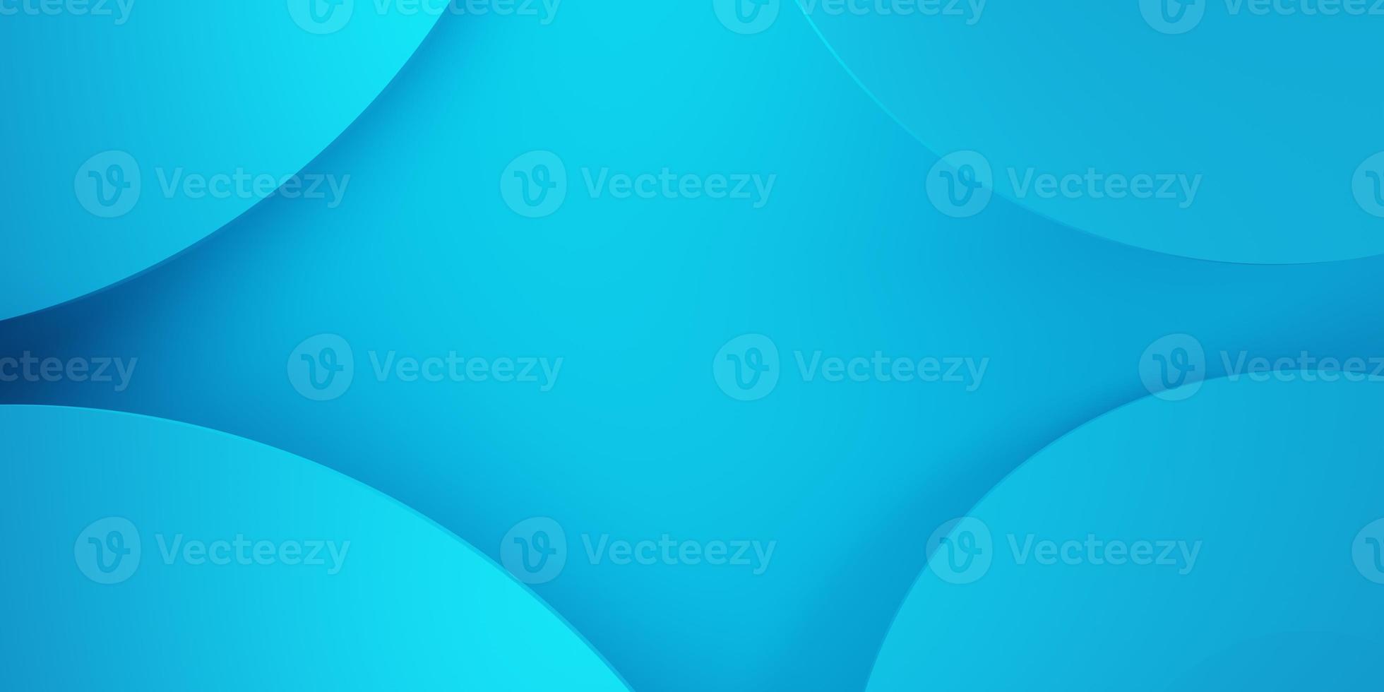 3d rendering of blue abstract geometric background. Technology concept. Scene for advertising, showcase, banner, cosmetic, fashion, business, science, digital. Sci-Fi Illustration. Product display photo