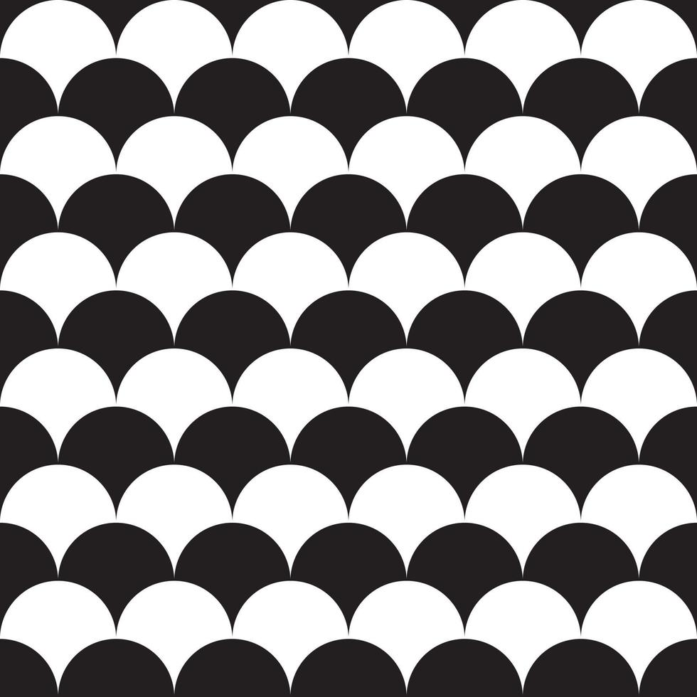 Vector seamless background black and white with fish scales. Natural abstract pattern. Graphic design for decorating, wallpaper, fabric and etc.