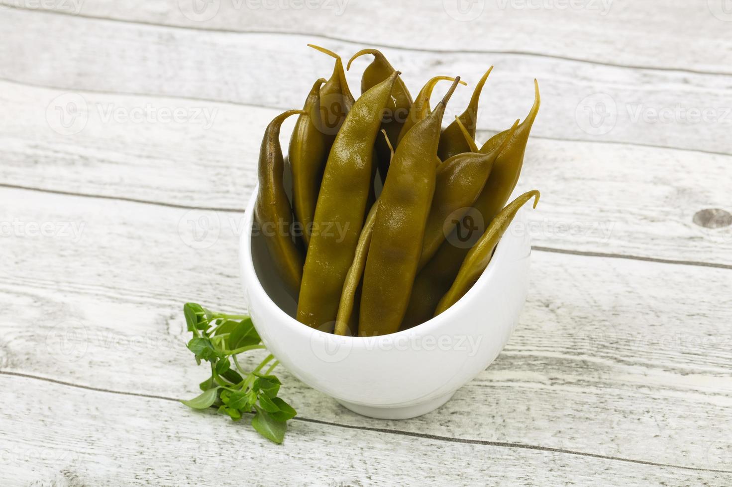 Pickled green bean photo