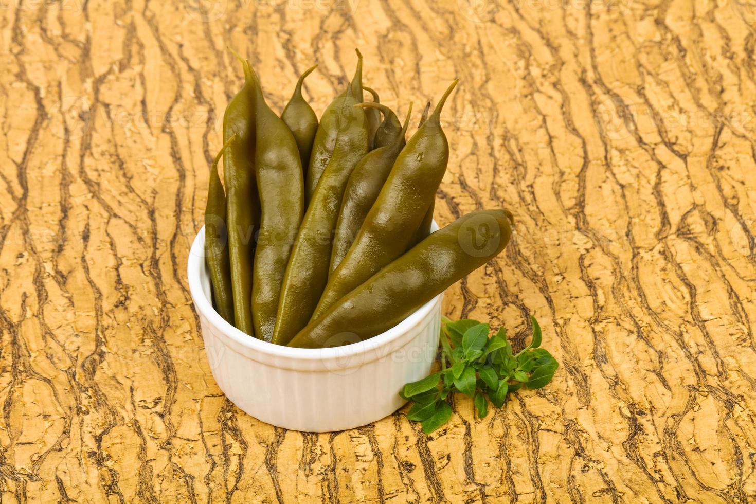 Pickled green bean photo