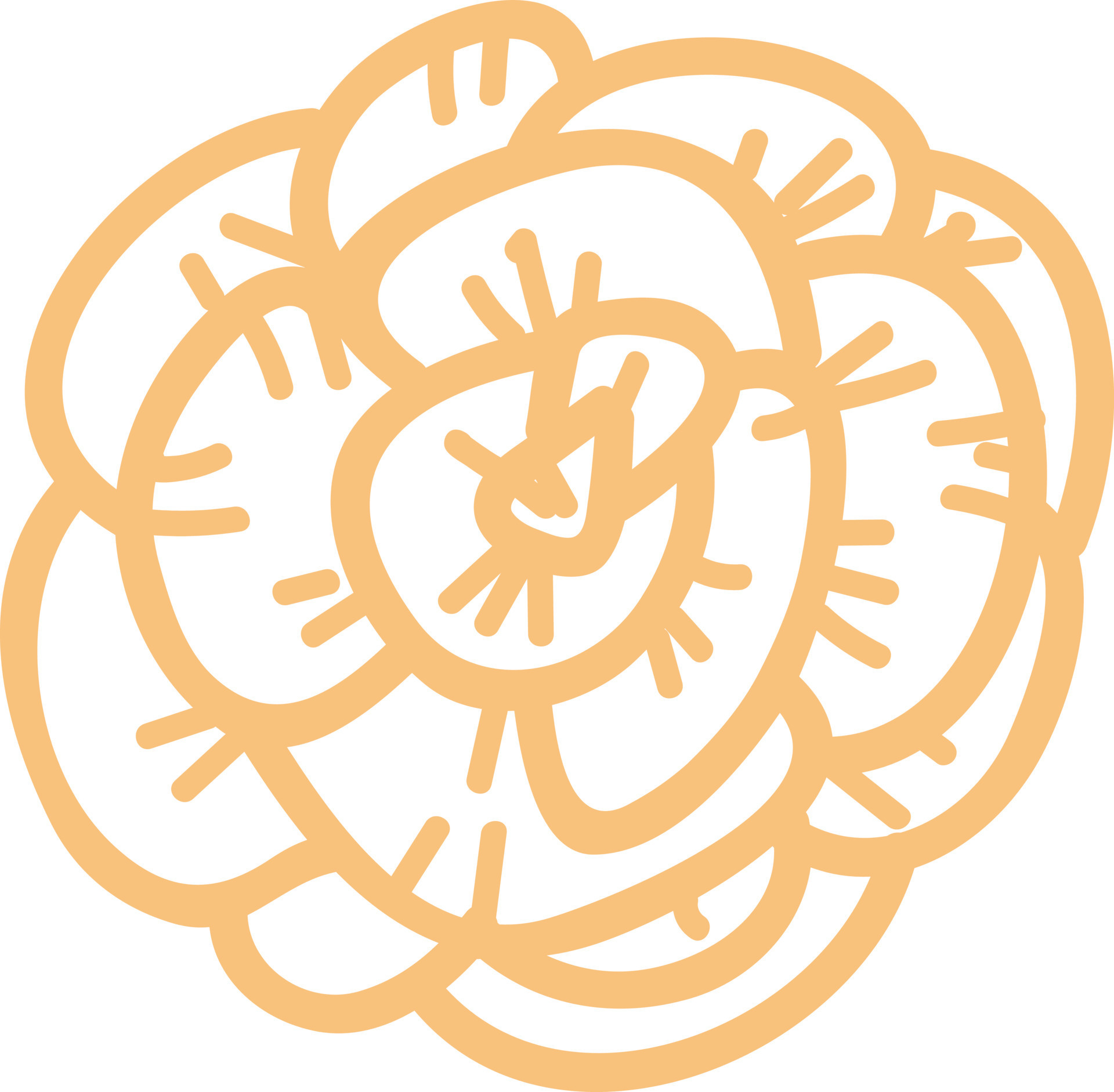 Floral elements, beige. 8890661 Vector Art at Vecteezy
