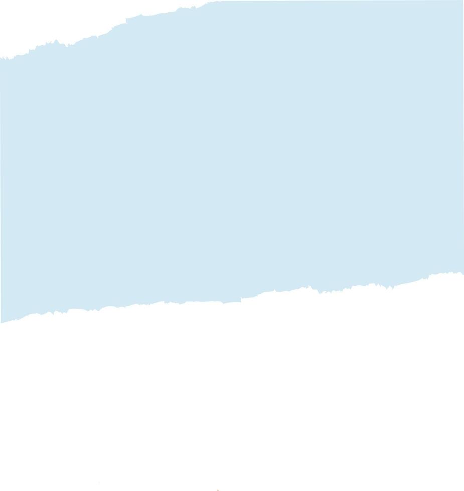 Paper with torn edges. vector