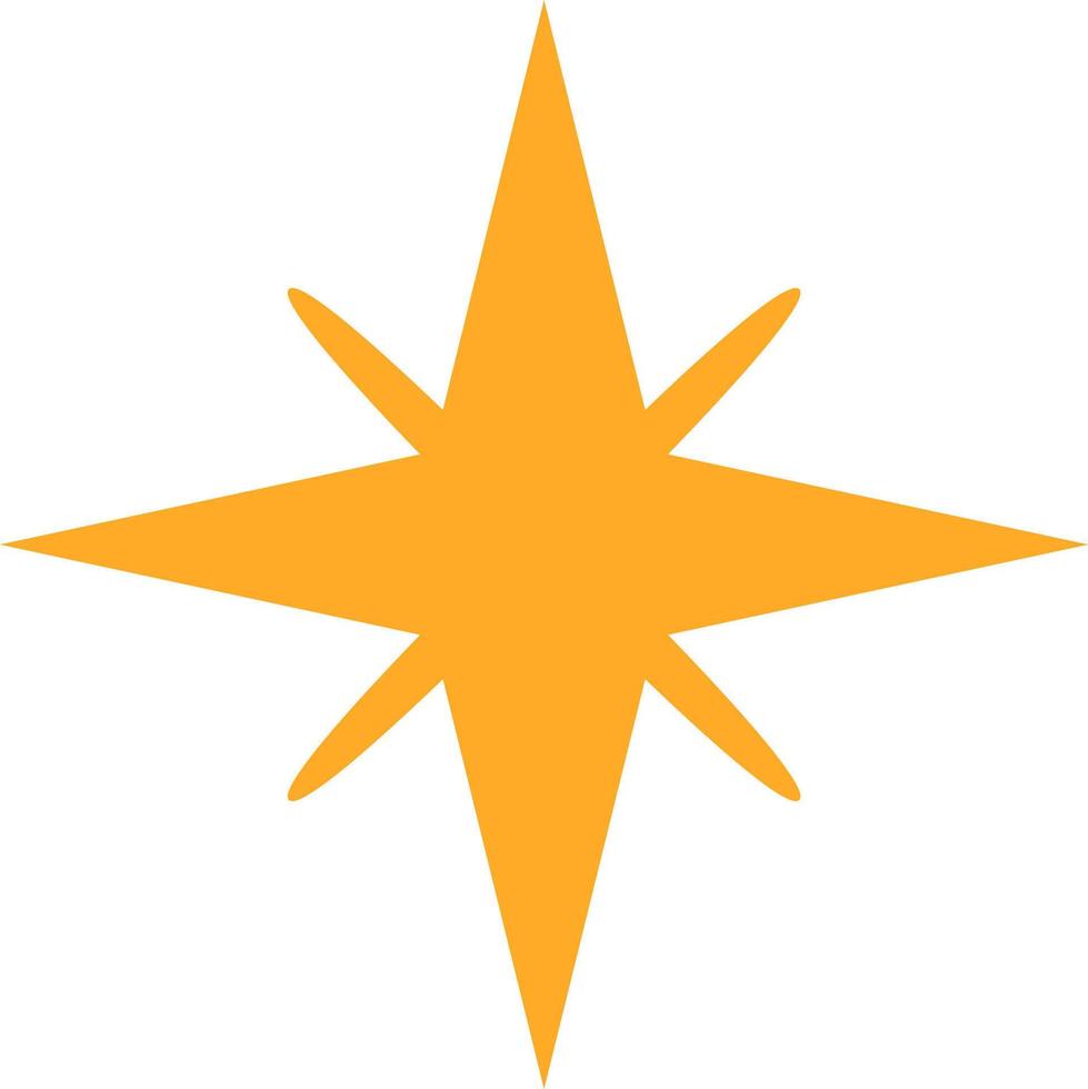 Yellow star, design element. 8890858 Vector Art at Vecteezy