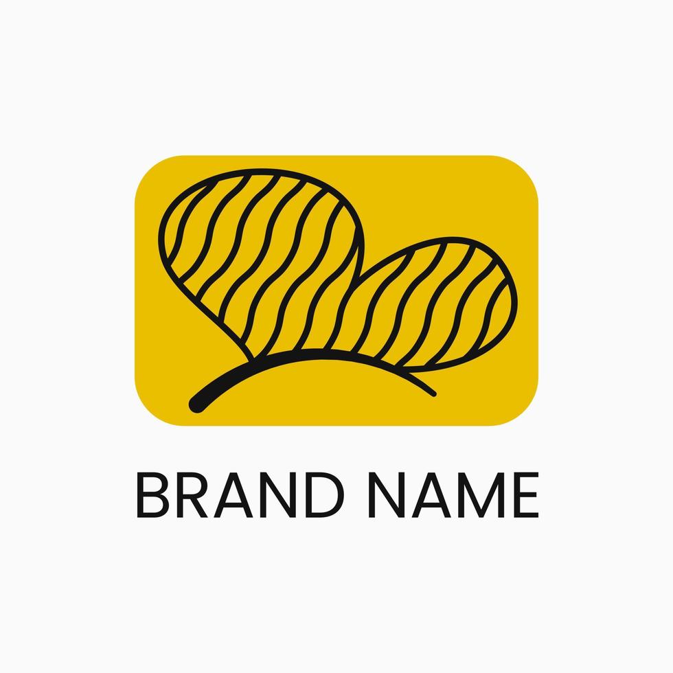 línea minimalista y logotipo de mariposa simple. adecuado para iconos de logotipos, símbolos y signos vector