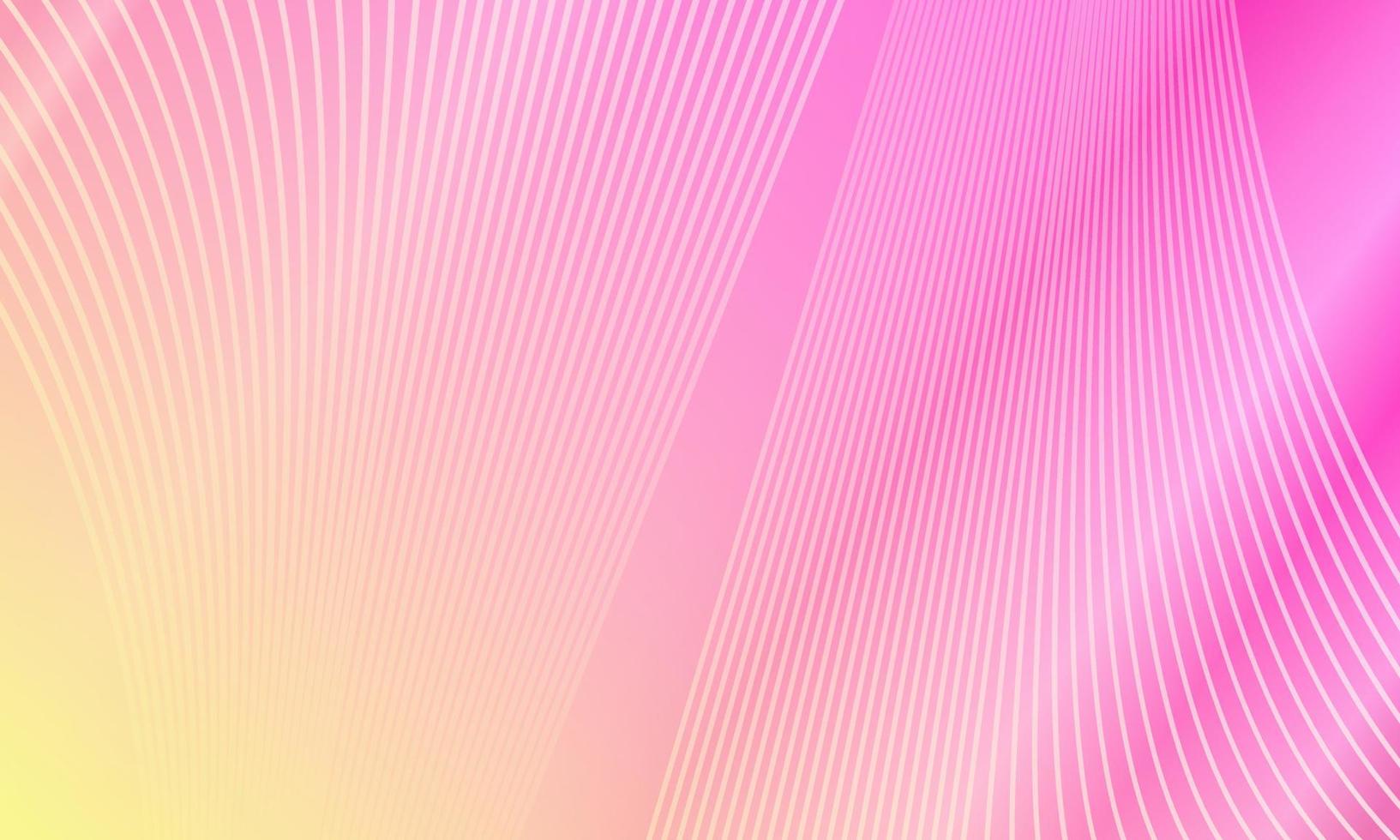 shining gradient abstract background with stripes pattern. suitable for wallpaper, banner or flyer. pink and orange vector
